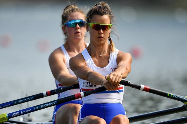 Anna Thornton in action for Team GB at the World Under 23 Championships
