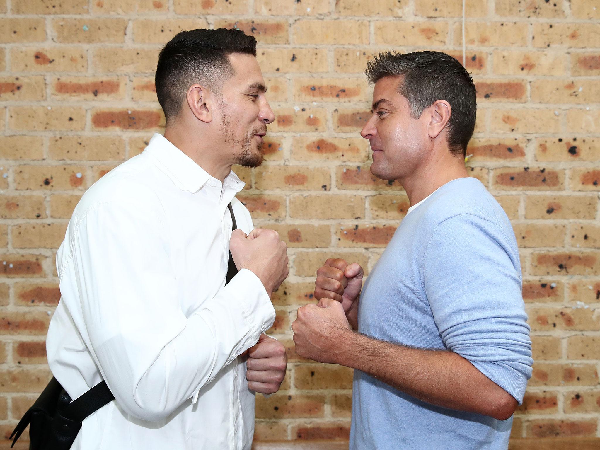 Sonny Bill Williams fights reality TV star Stu Laundy in a charity boxing match