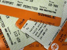 Rail fares rise by 37% in a decade