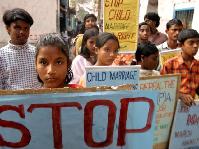 Campaigner says around 30 per cent of girls married aged 13 or 14