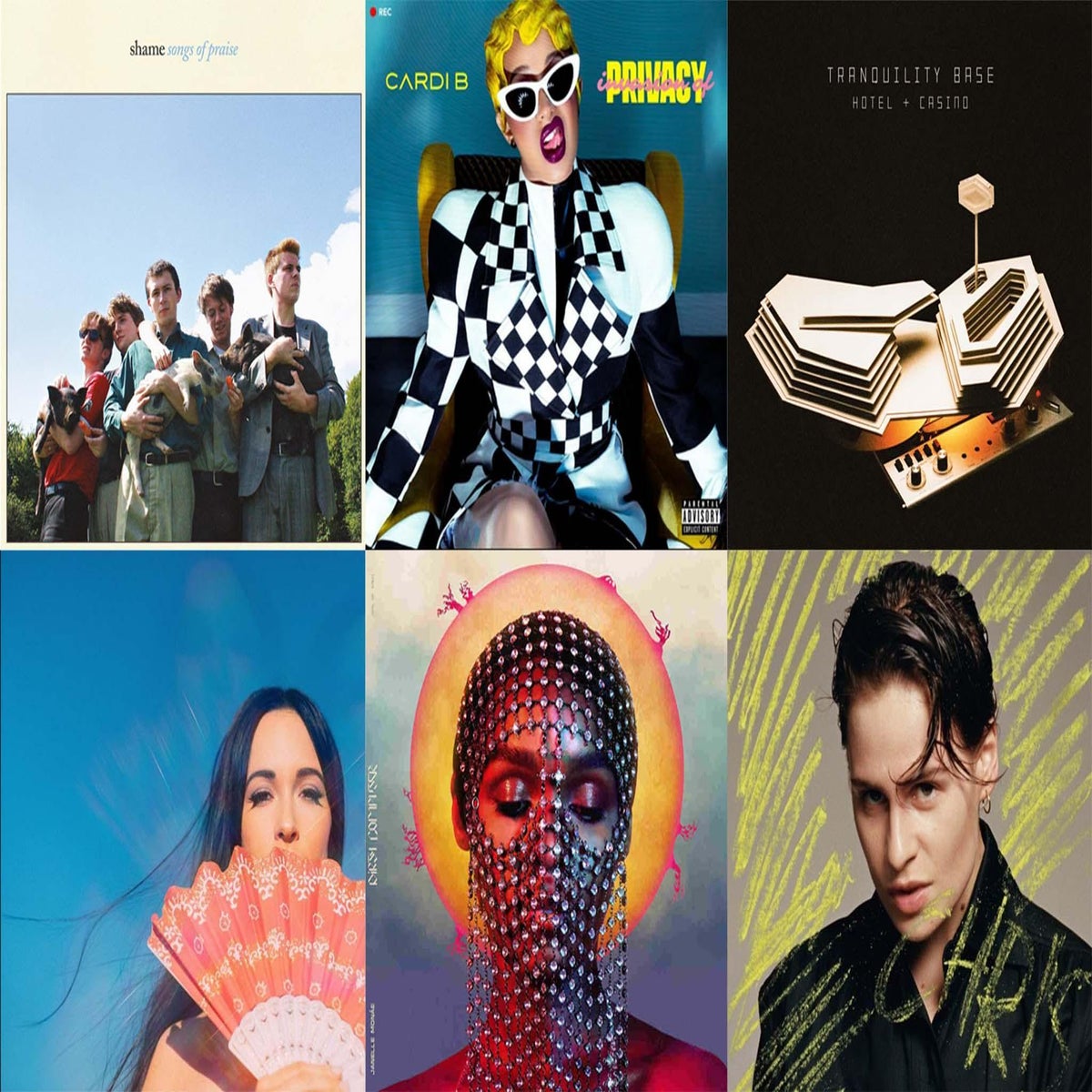 Among their 5 albums, which album cover best represents the songs