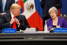 Trump plays hard to get with Putin at G20 as trade dominates talks