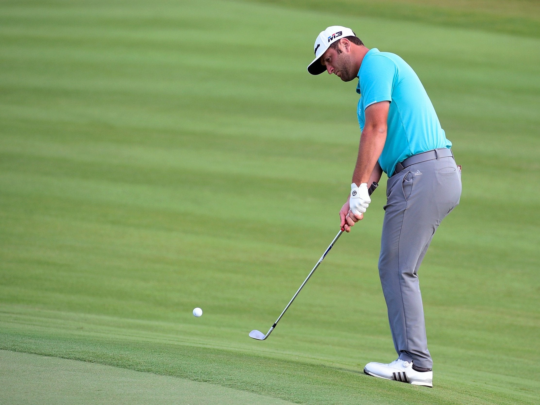 Jon Rahm shares the lead at his first visit to the Hero World Challenge