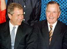 George HW Bush should be remembered for the Iraq war his son started
