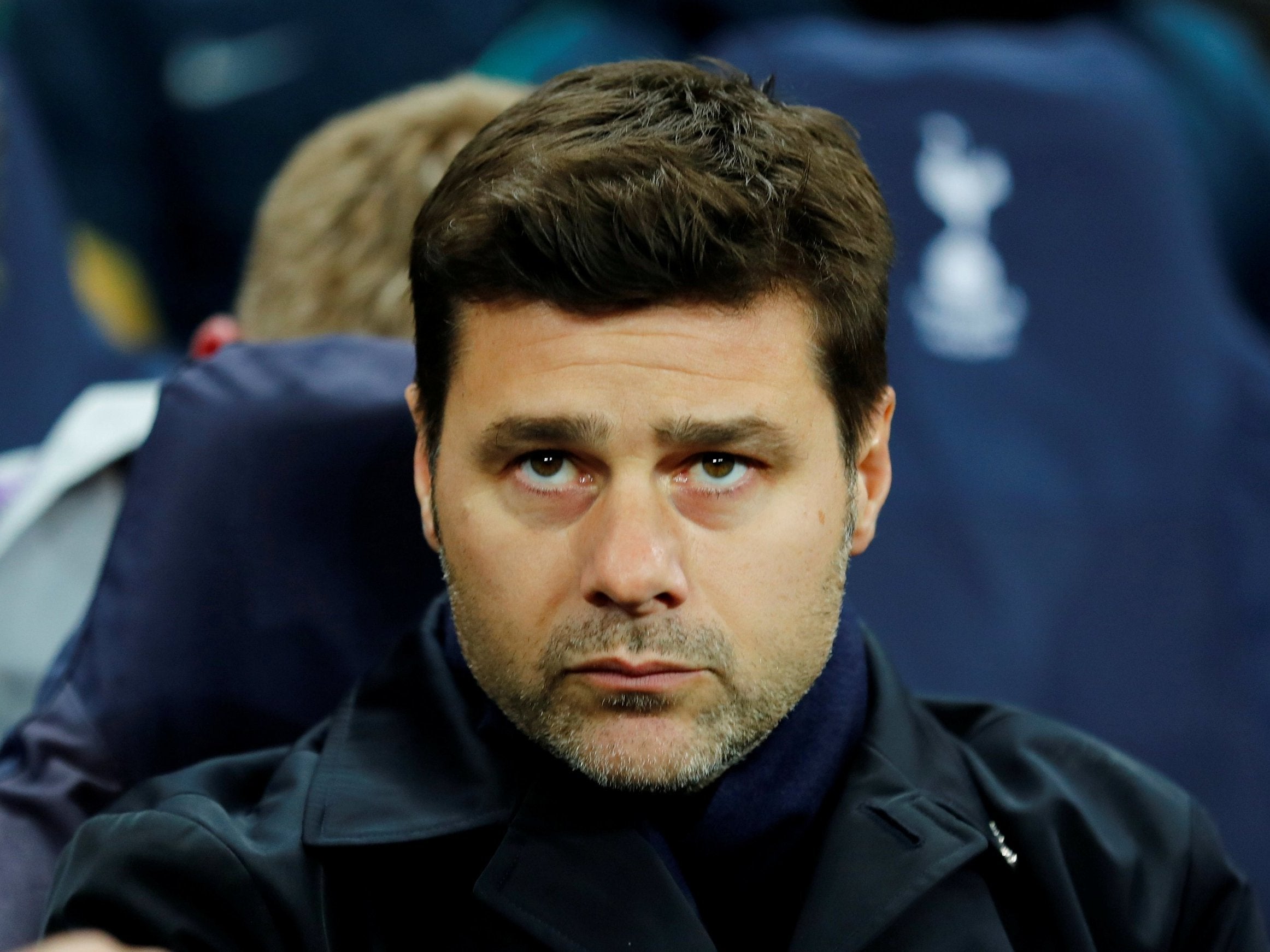 The Argentine insisted he remains happy at Tottenham