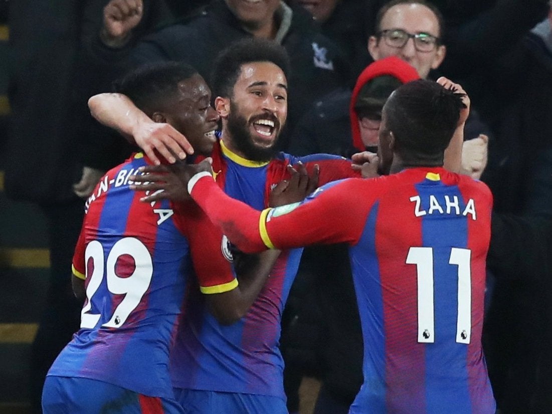 Andros Townsend secured the three points with a second-half strike