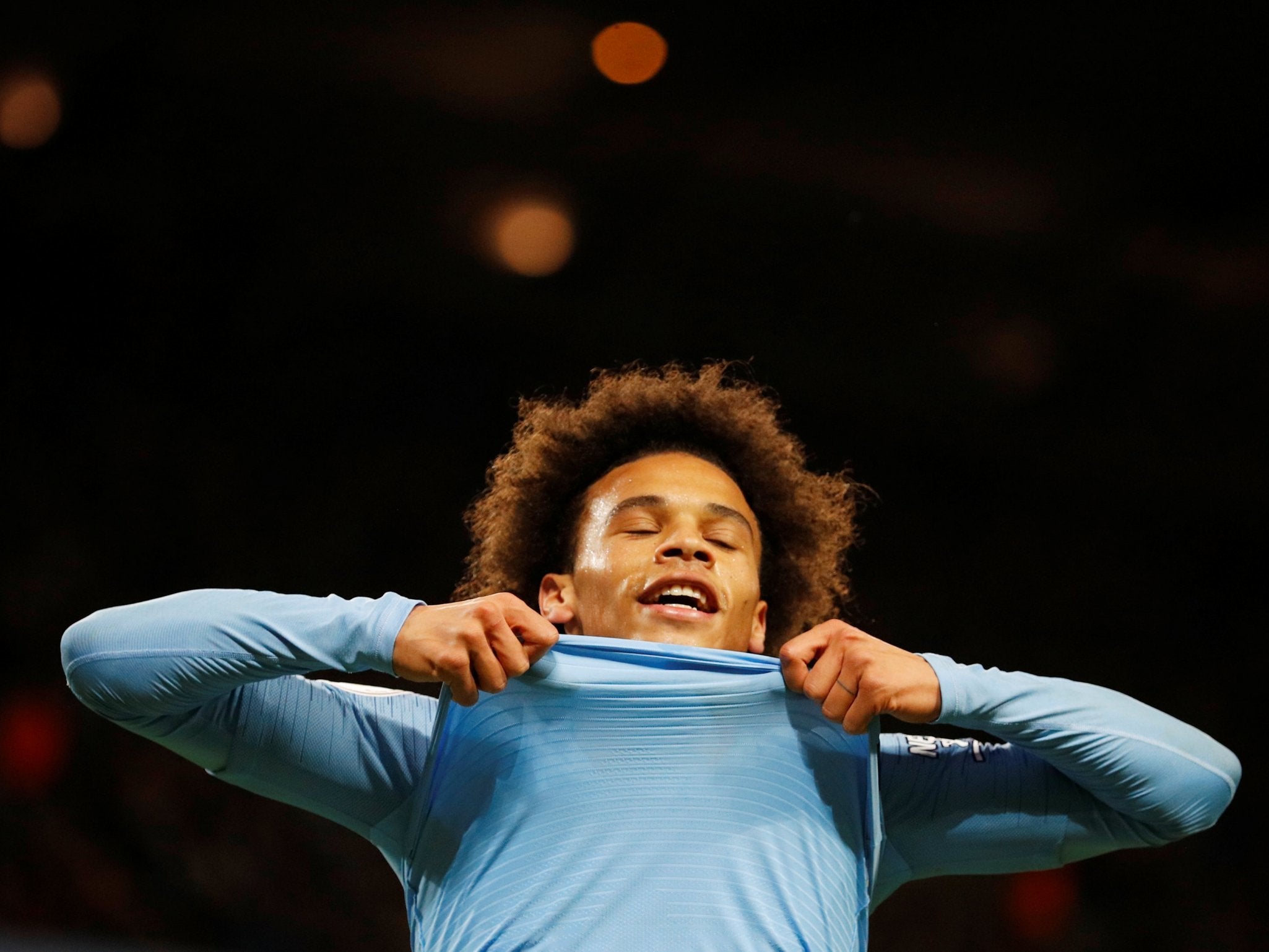 Leroy Sane was at his best to inspire Manchester City to victory