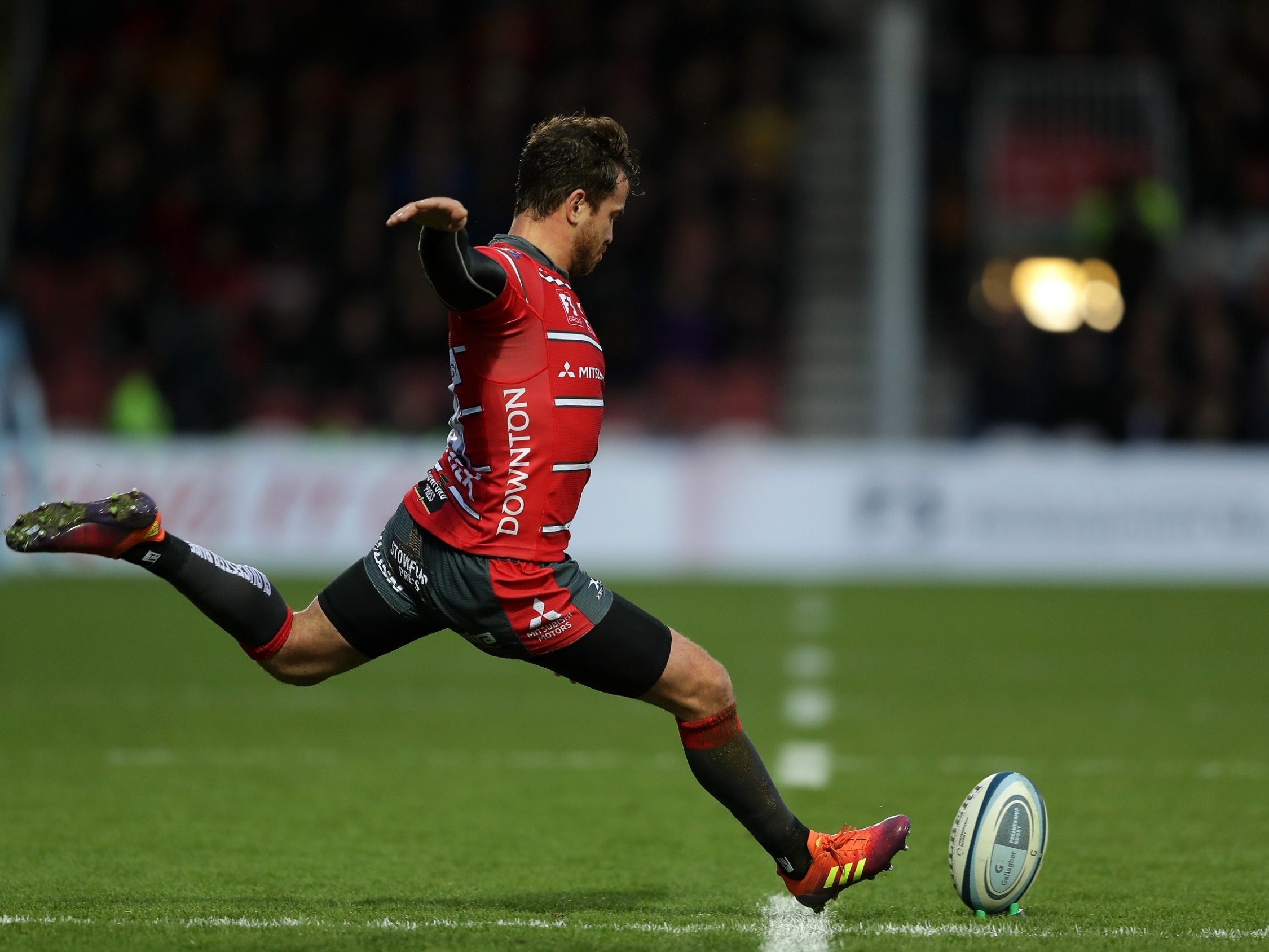 Danny Cipriani was not accurate with his kicking