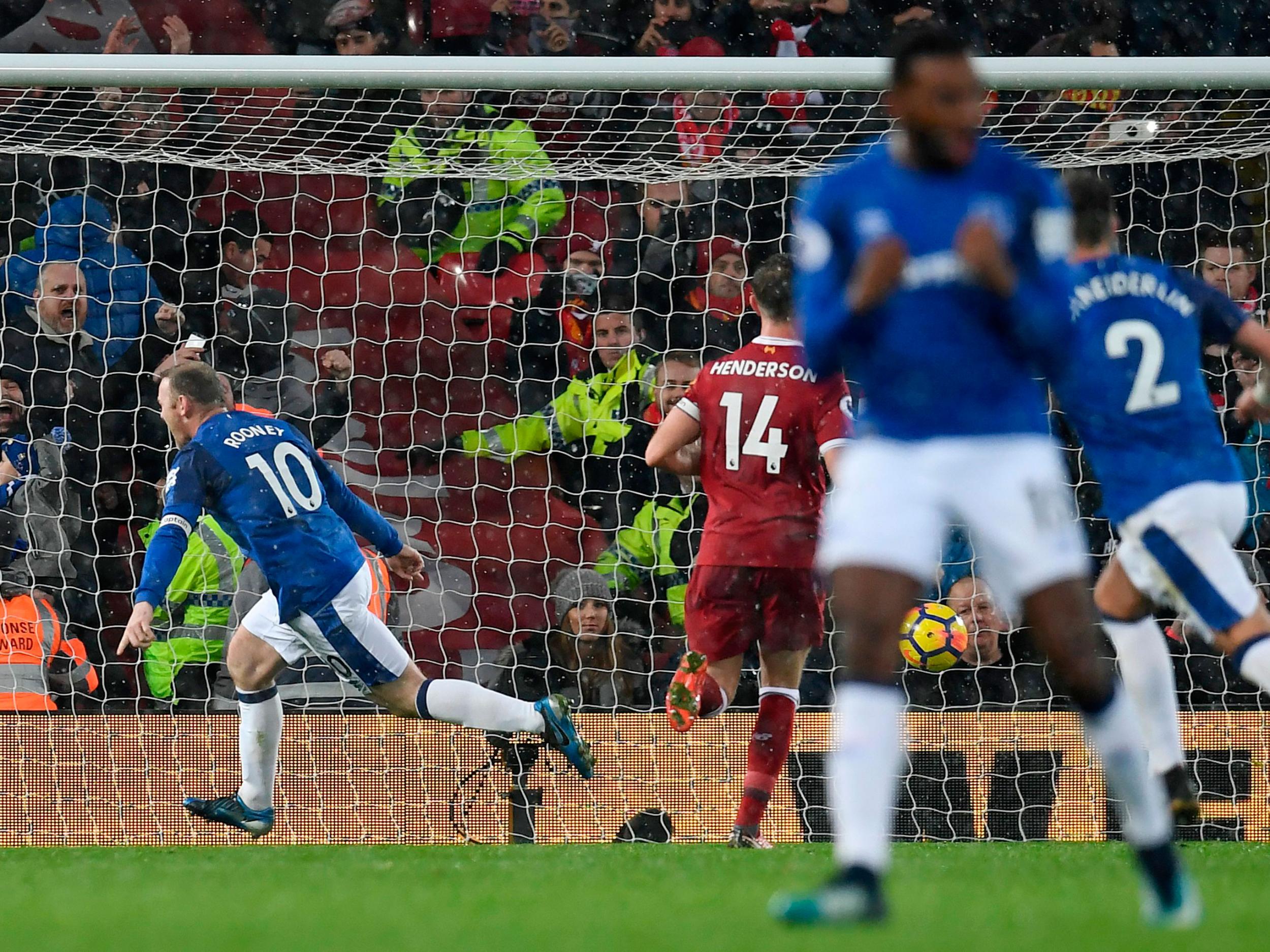 Rooney salvaged a point at Anfield last season