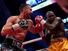 Gvozdyk knocks out Stevenson to claim WBC light heavyweight title