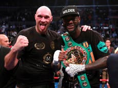 Fury vs Wilder - LIVE: Latest reaction from Los Angeles