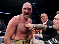 Fury calls out 'chicken' Joshua immediately after draw with Wilder