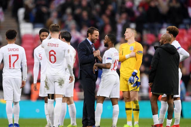 England last month booked their spot in the Nations League play-offs
