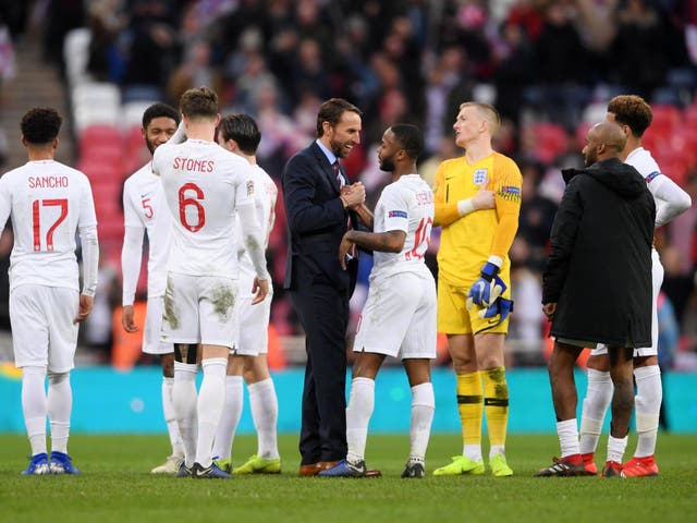 England last month booked their spot in the Nations League play-offs