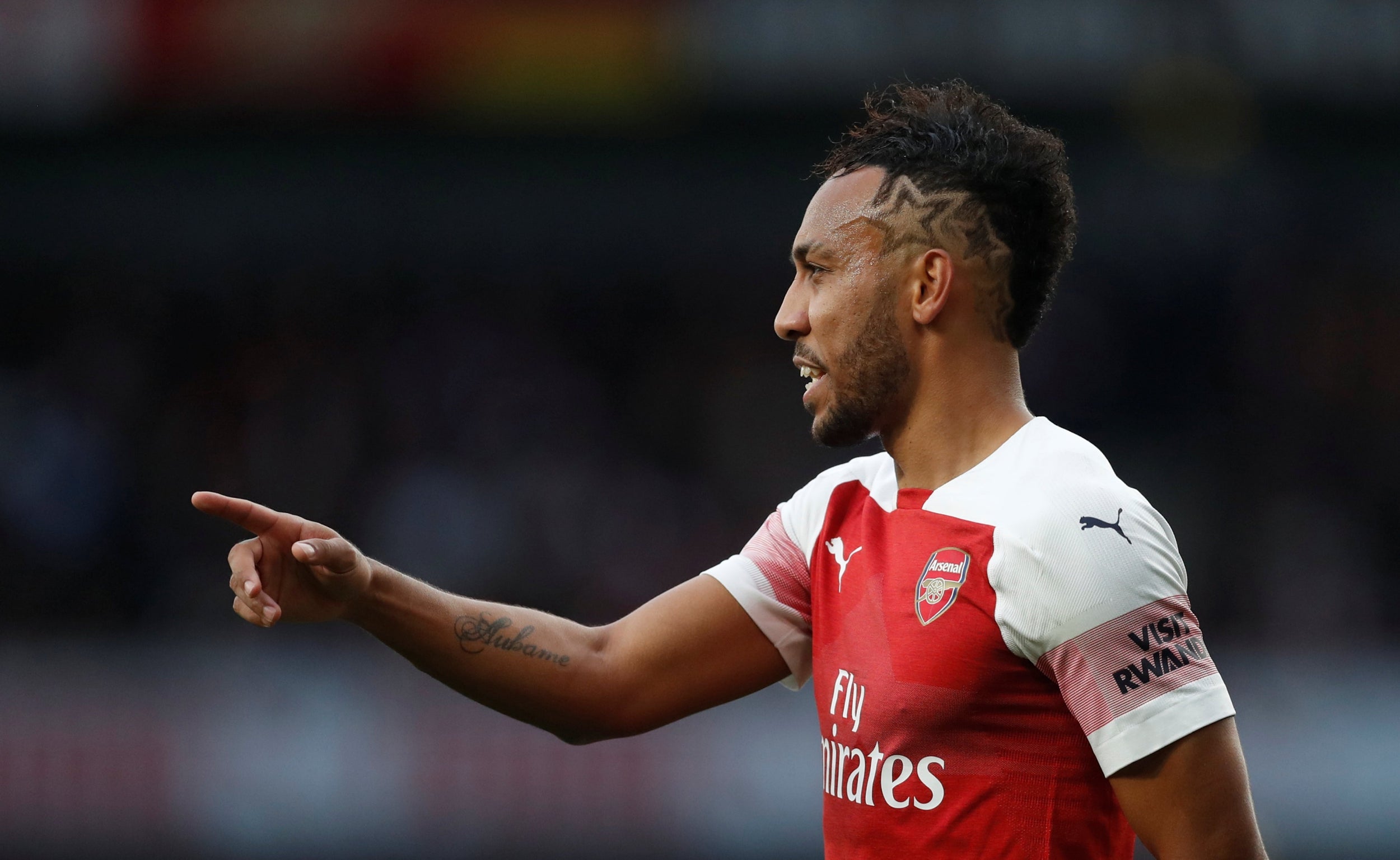 Aubameyang hit Arsenal’s first two goals