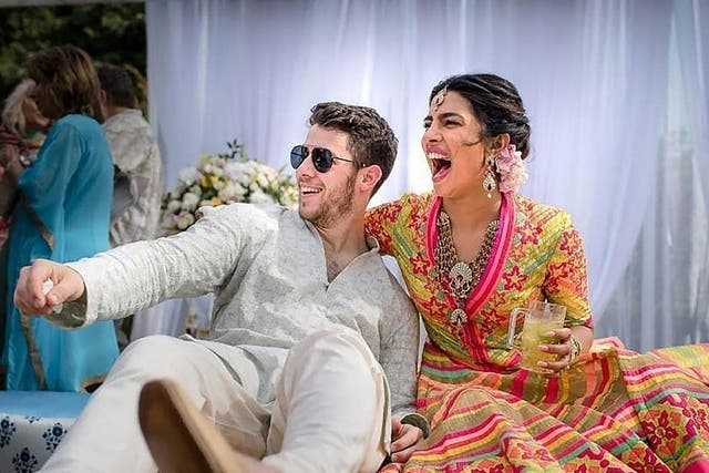 Singer Nick Jonas and actress Priyanka Chopra celebrate their wedding in Jodphur, India