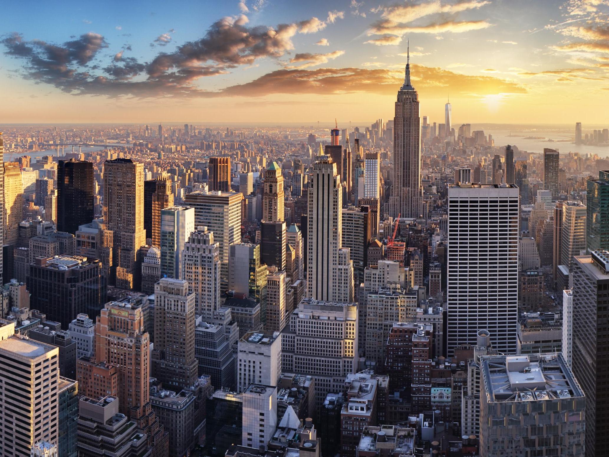 The New York skyline: possible to visit in a day