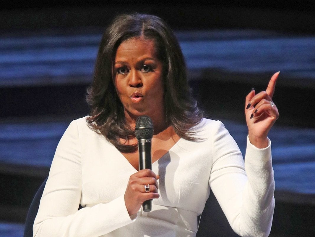 Michelle Obama has spoken about experiencing the feeling