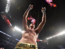 Fury turns attention to Joshua and recovering his ‘borrowed belts’