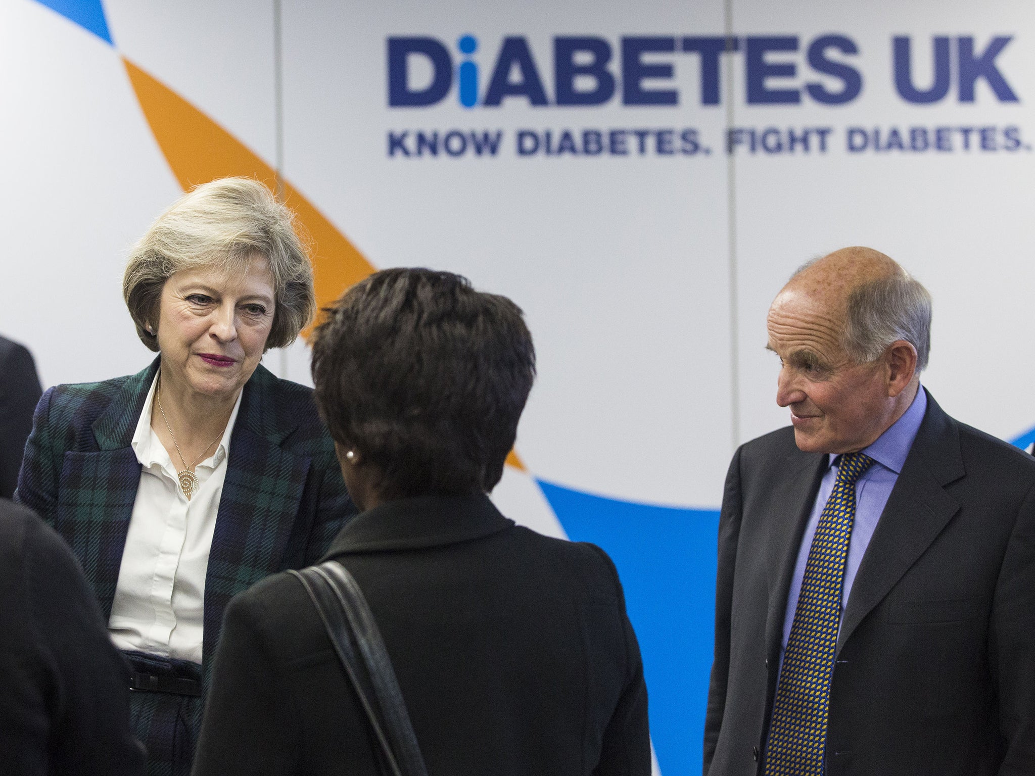 Theresa May wasn’t diagnosed with Type 1 diabetes until 2011, when she was in her fifties