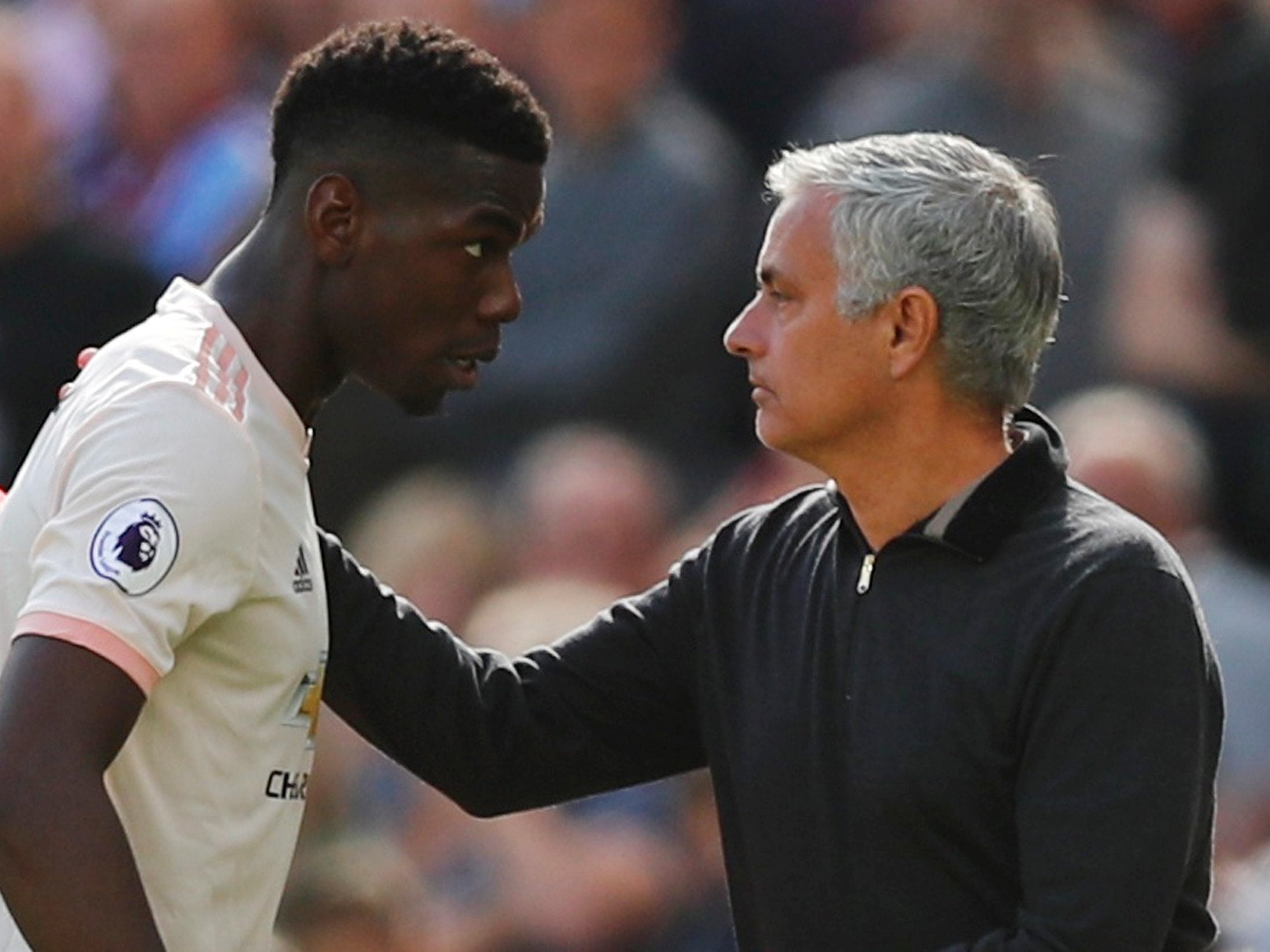 Image result for Paul Pogba hits back at Jose Mourinho criticism and warns Manchester United boss he should not be made a scapegoat for recent performances