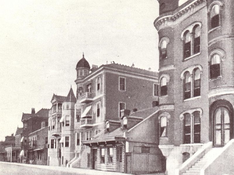 The high-rent section of the Storyville red light district, circa 1907