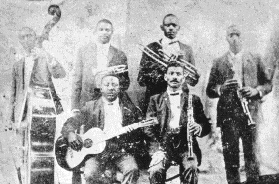 Buddy Bolden’s band was popular in New Orleans from 1900 to 1907