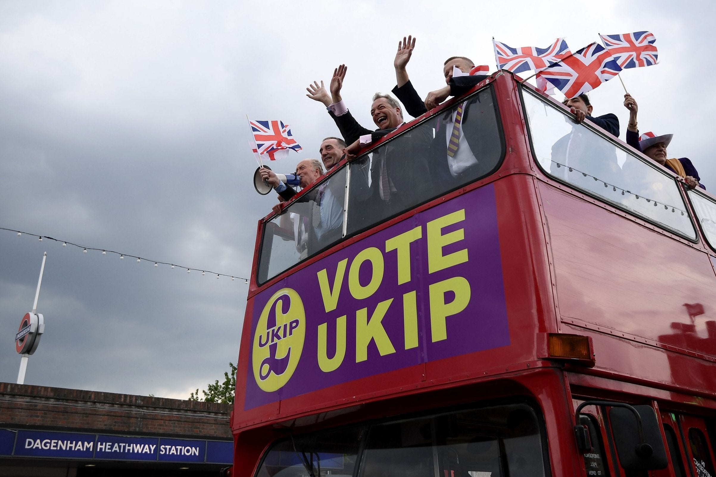 The passengers on the Ukip bus are changing