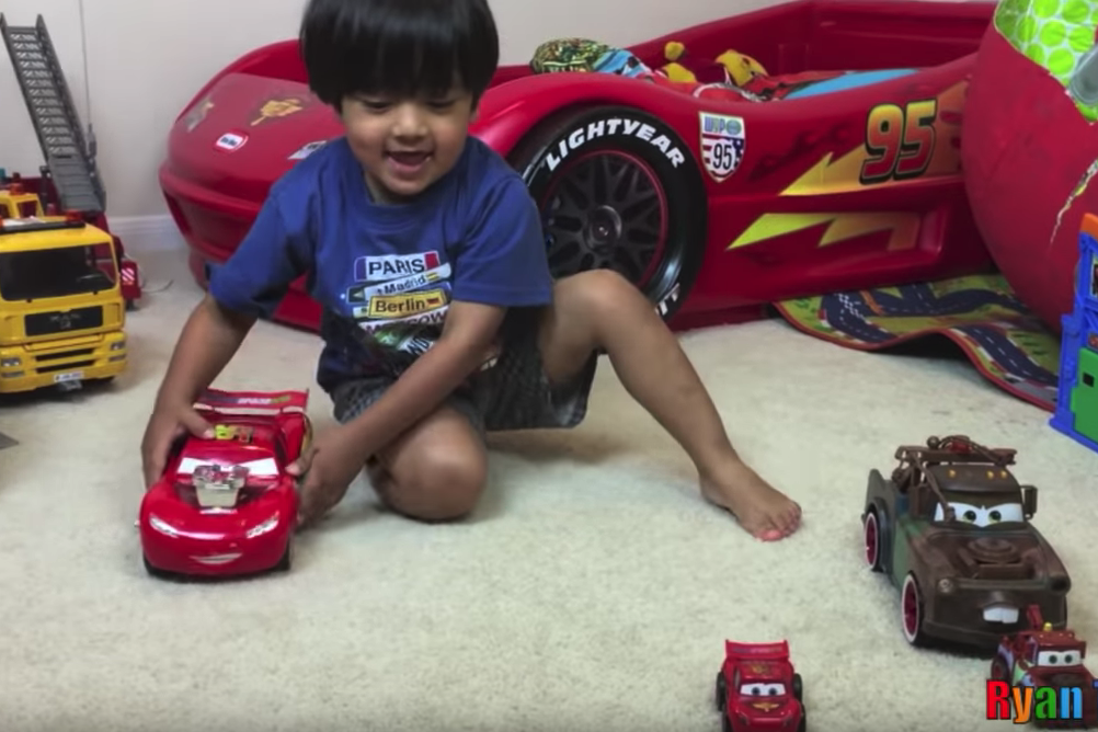 ryan car toy review