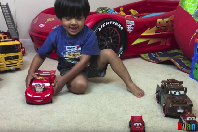 Ryan ToysReview named YouTube's biggest earner for 2018 (YouTube)