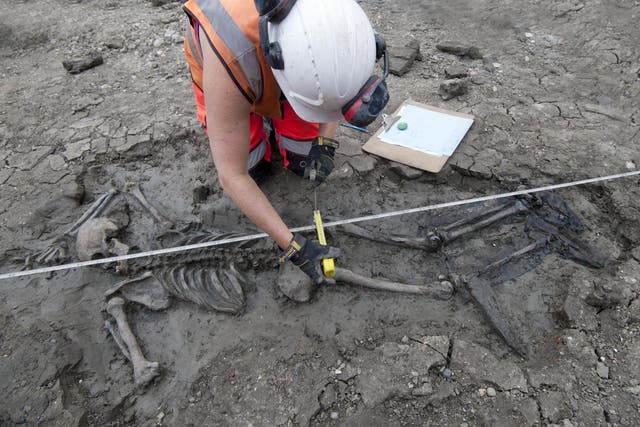 Archaeologists found the skeleton of a man thought to have died about 500 years ago