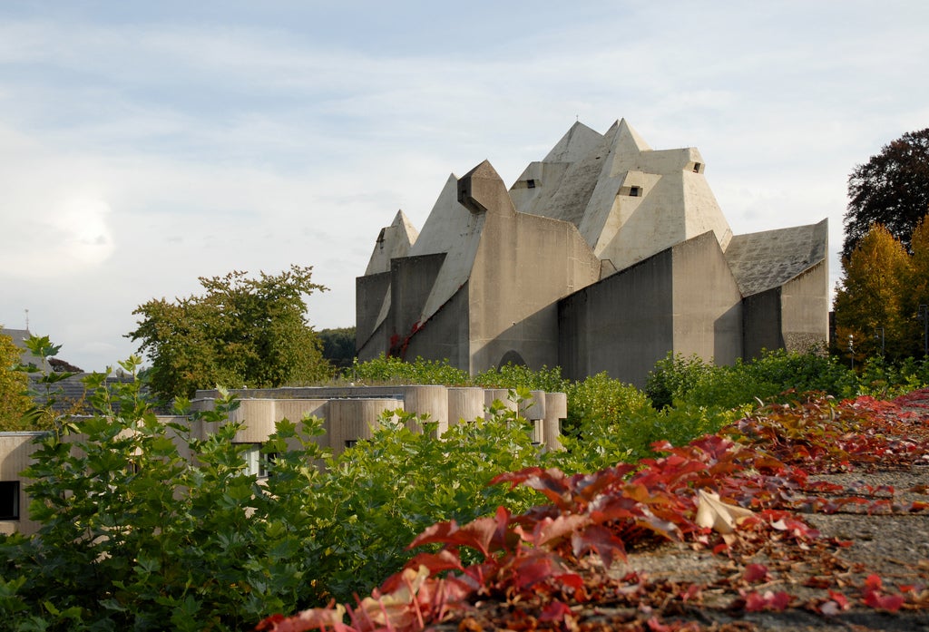 Marvel at the brutalist cathedral in Neviges