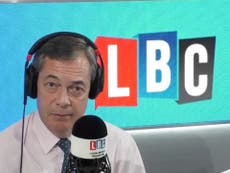 Nigel Farage quits Ukip over Tommy Robinson links