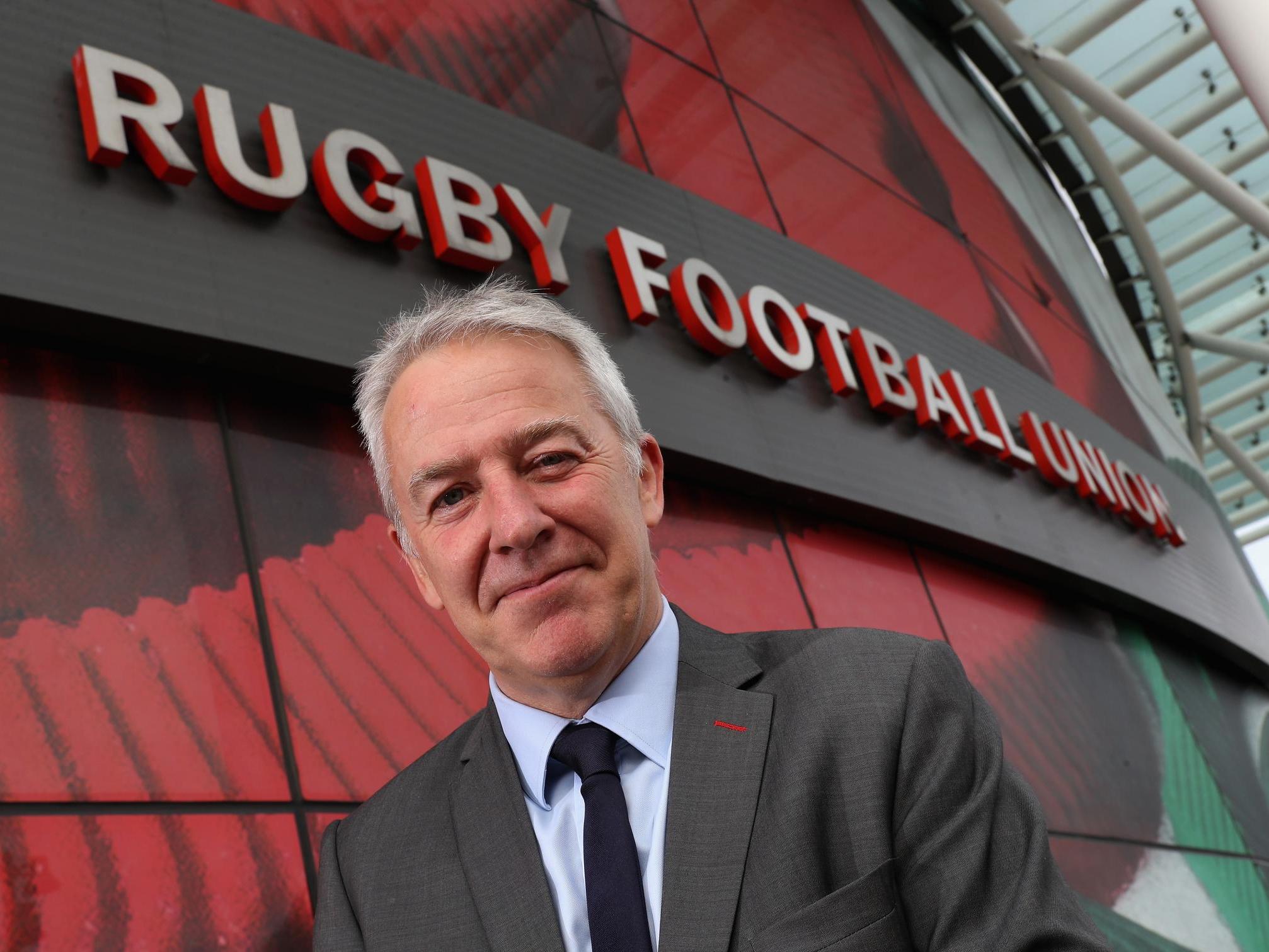 Nigel Melville is acting chief executive at the RFU after Steve Brown's resignation