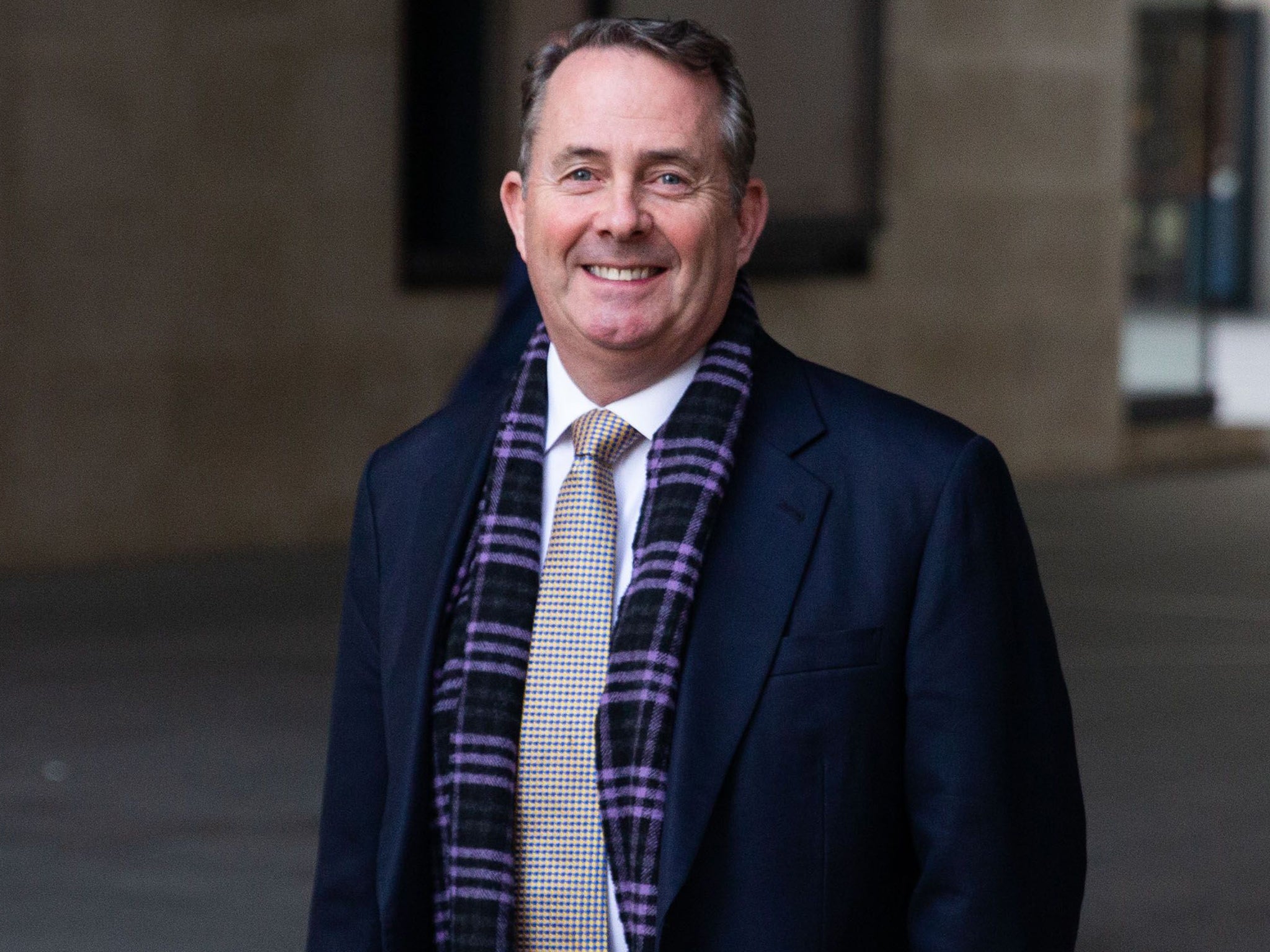 Trade secretary Liam Fox urged Tory MPs to back the Theresa May's Brexit deal.