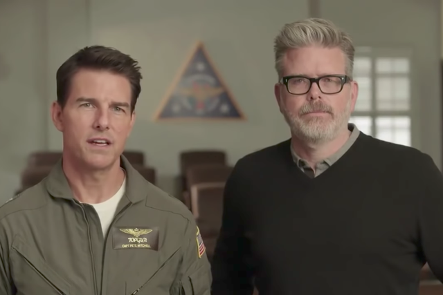 Tom Cruise making a PSA on the motion soothing setting