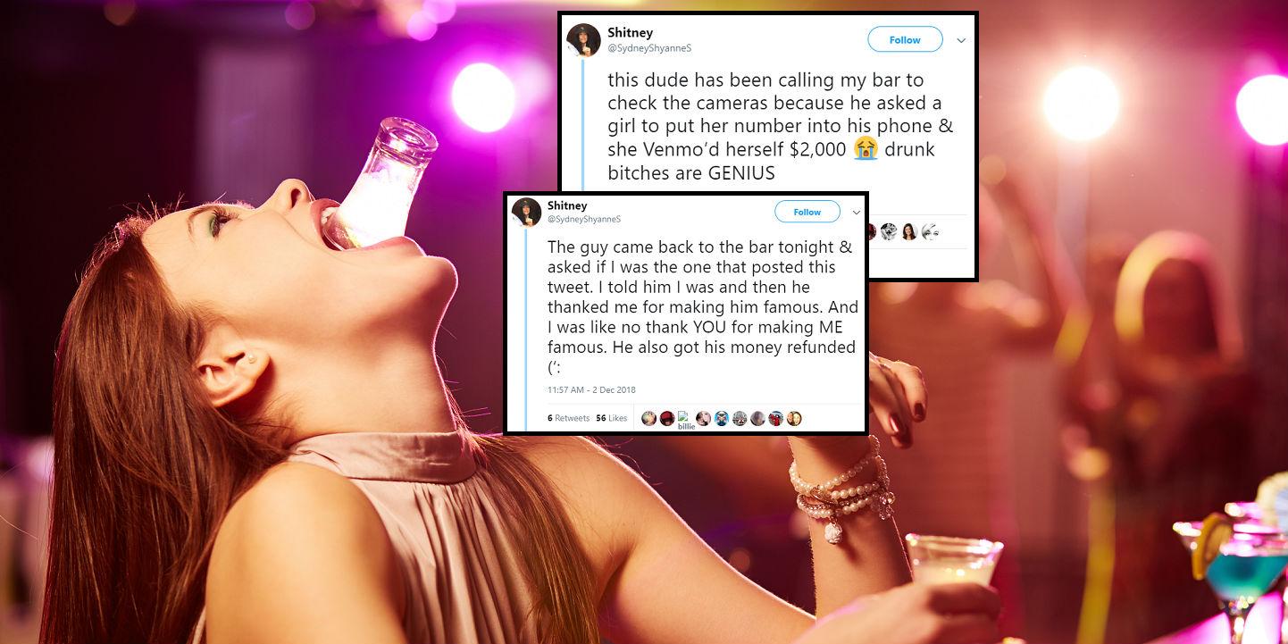 Drunk woman who stole over £1,500 from man prompts people to make fun of men who doubt #MeToo stories