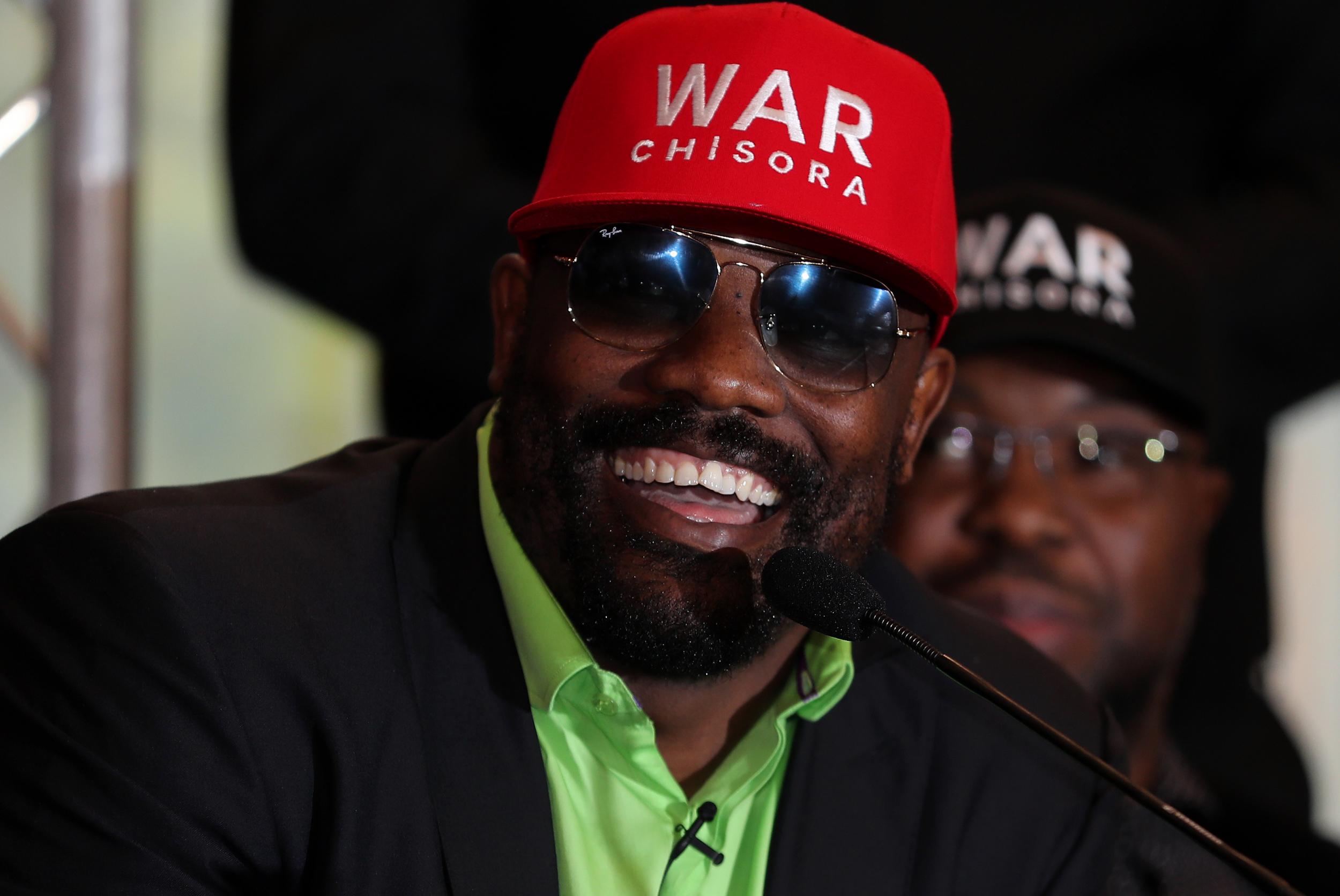 Chisora sparked rather unusual war of words with Whyte