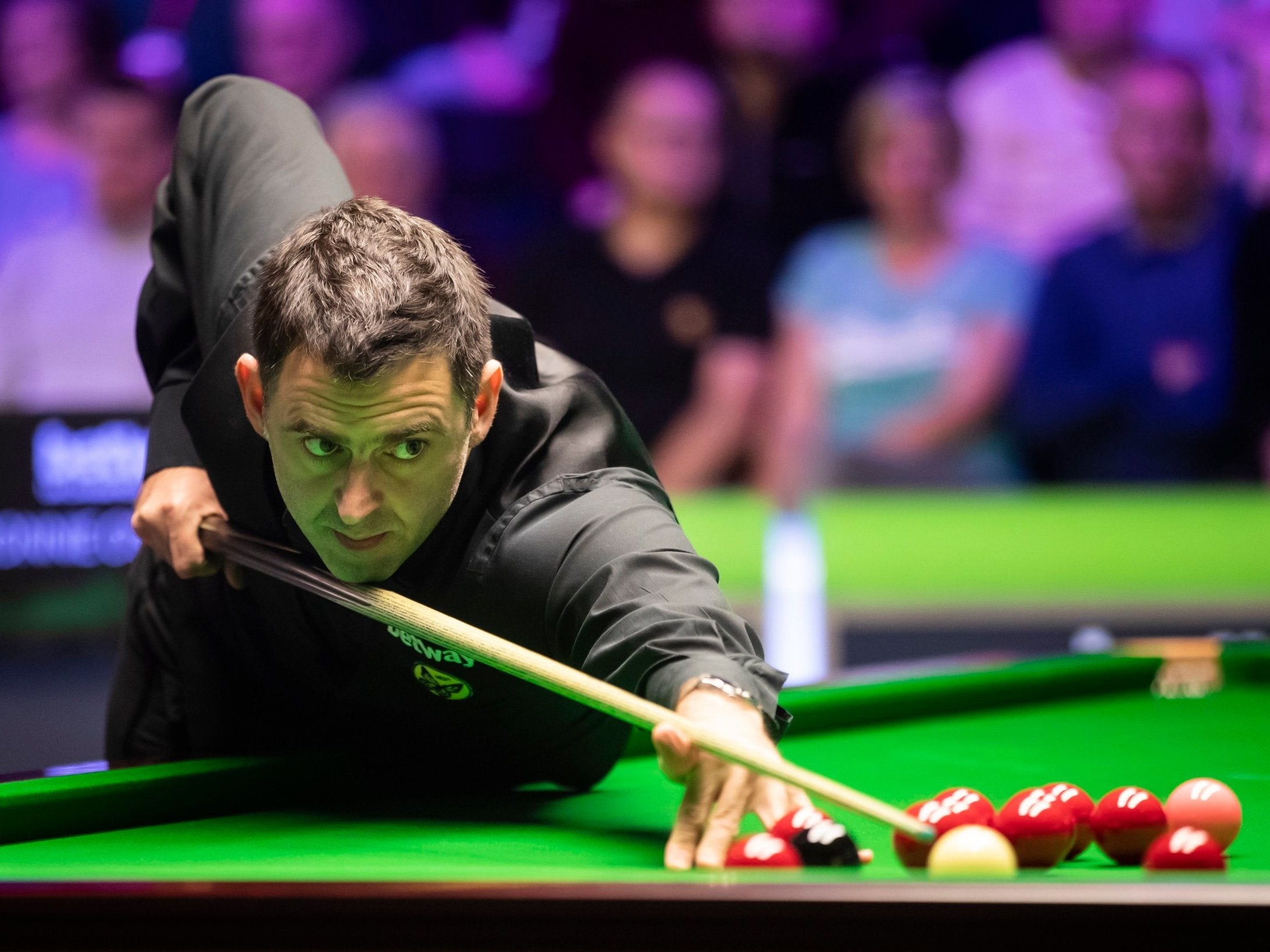 Ronnie O'Sullivan during the UK Championship in York