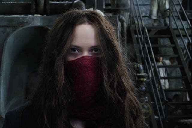 You’d never use the word ‘hideous’ in connection with the way Hera Hilmar appears in the role in Peter Jackson's 'Mortal Engines', but in the book the protagonist Hester Shaw is described as such