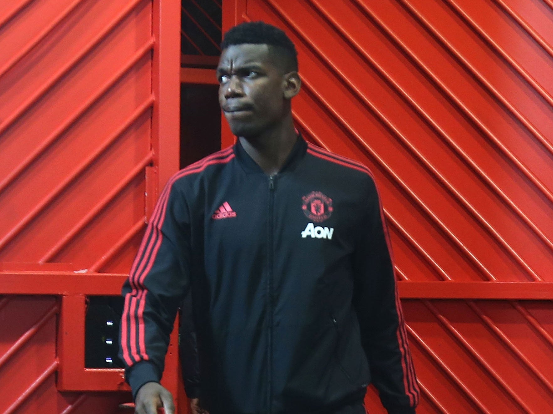 Paul Pogba was named among the substitutes for Wednesday's match