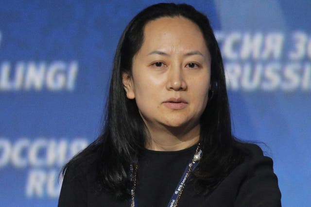 Meng Wangzhou has been charged by the US justice department with conspiring to violate US sanctions on Iran