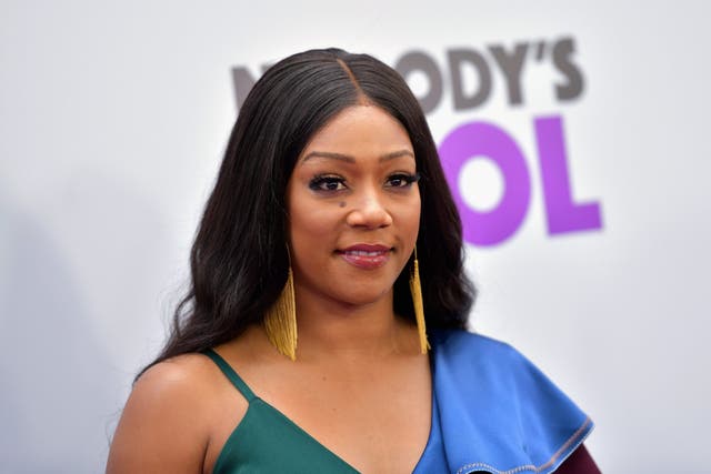 Tiffany Haddish attends the world premiere of 'Nobody's Fool' on 28 October 2018