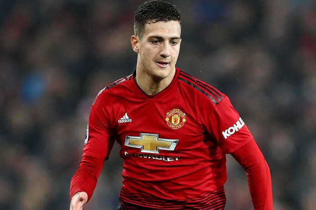 Diogo Dalot made his first Premier League start against Arsenal on Wednesday