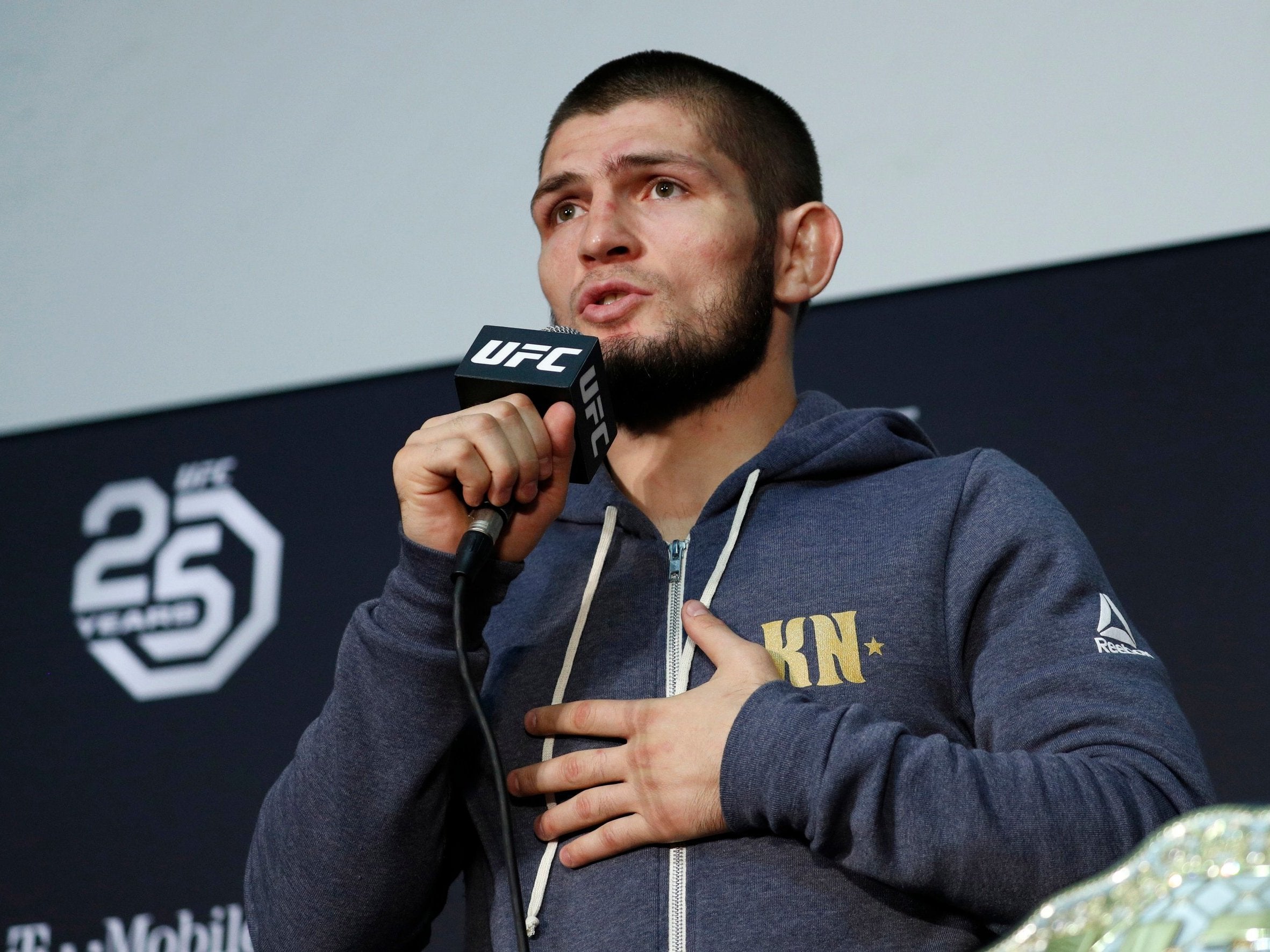 Khabib in sexism storm after question about women in UFC