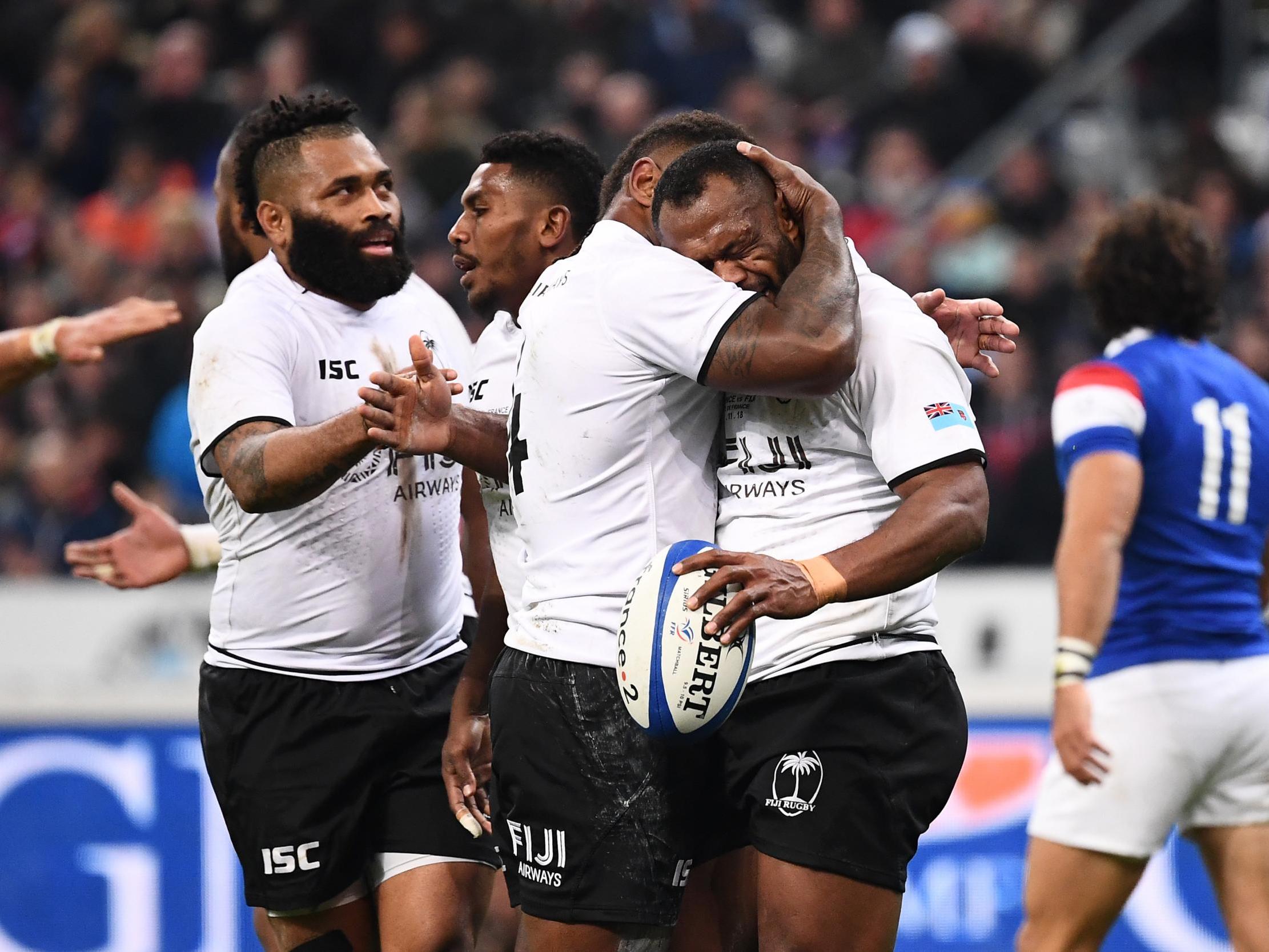 Fiji recorded their first ever win over France last month