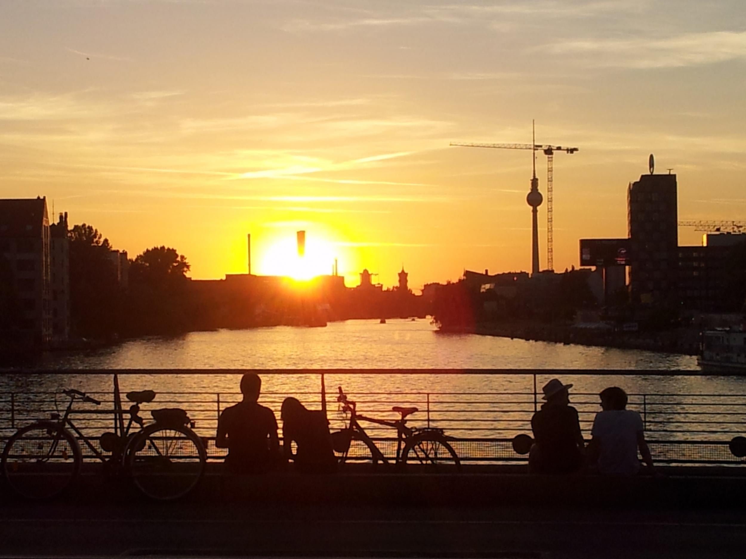 Berlin sunset (C Sult)