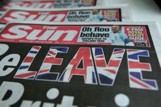 The Sun editorial warning of Brexit riots condemned as ‘disgraceful’ 