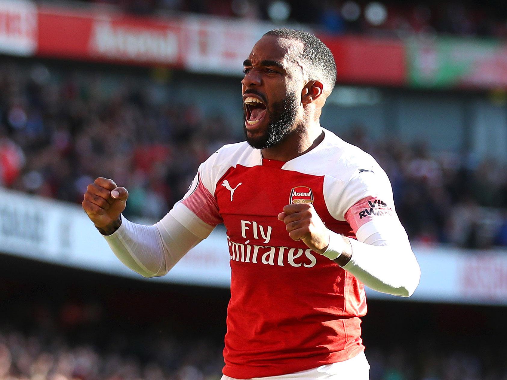 Alexandre Lacazette could start alongside Aubameyang