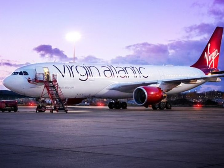 A Virgin Atlantic A330 Airbus jet